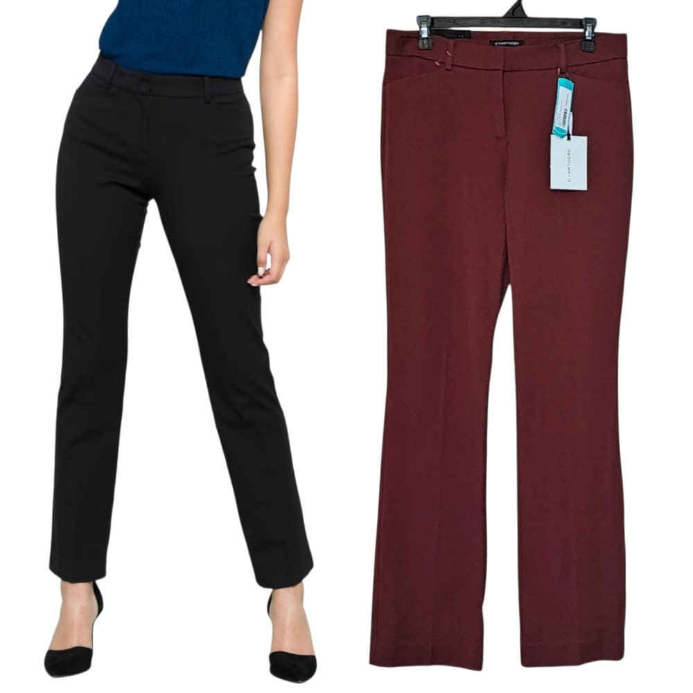 NWT 41 Hawthorn Becca Midrise Bootcut Pants